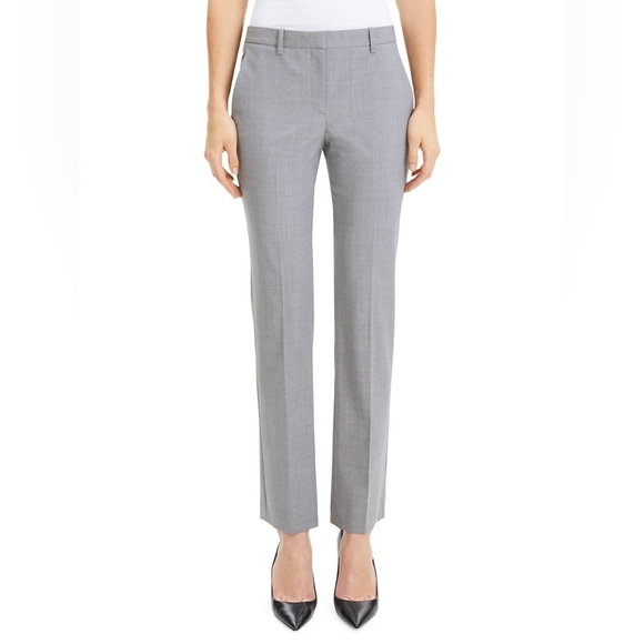 Theory Pants - Theory Wool Hartsdale Classic Suit Pants
